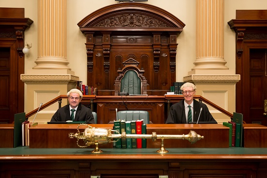 House of Assembly Clerk and Deputy Clerk